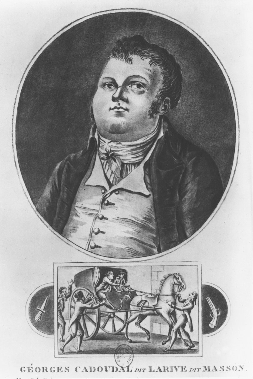 Georges Cadoudal (taş) by French School