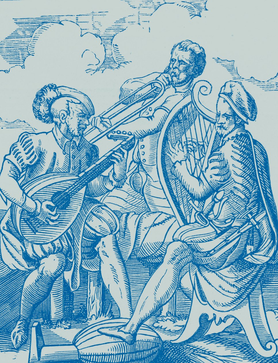 Ud ve Gitar çalan Alman Müzisyenler by French School