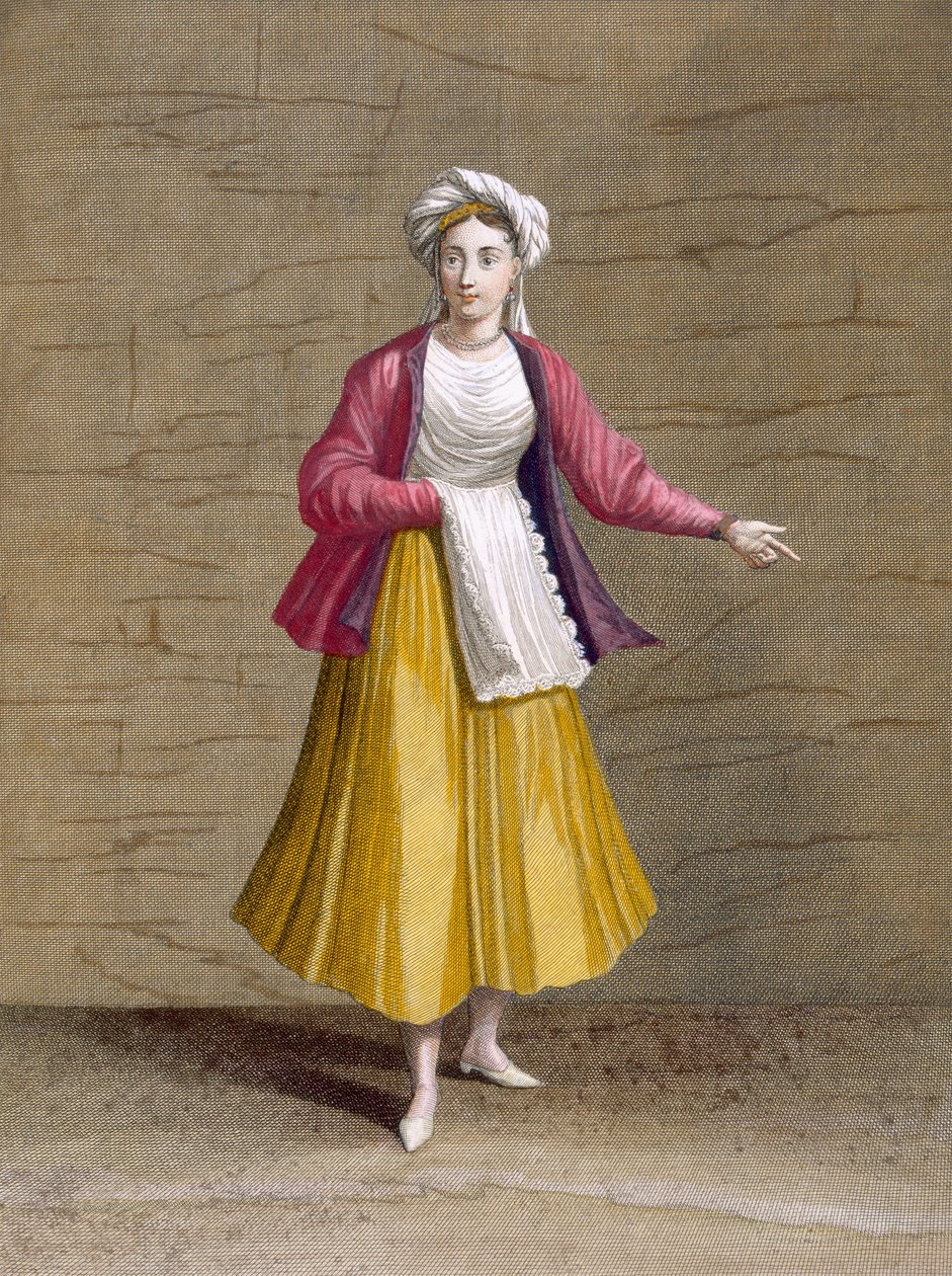 Gerard Scotin (1671-1716), 1707-08 (renkli eng by French School