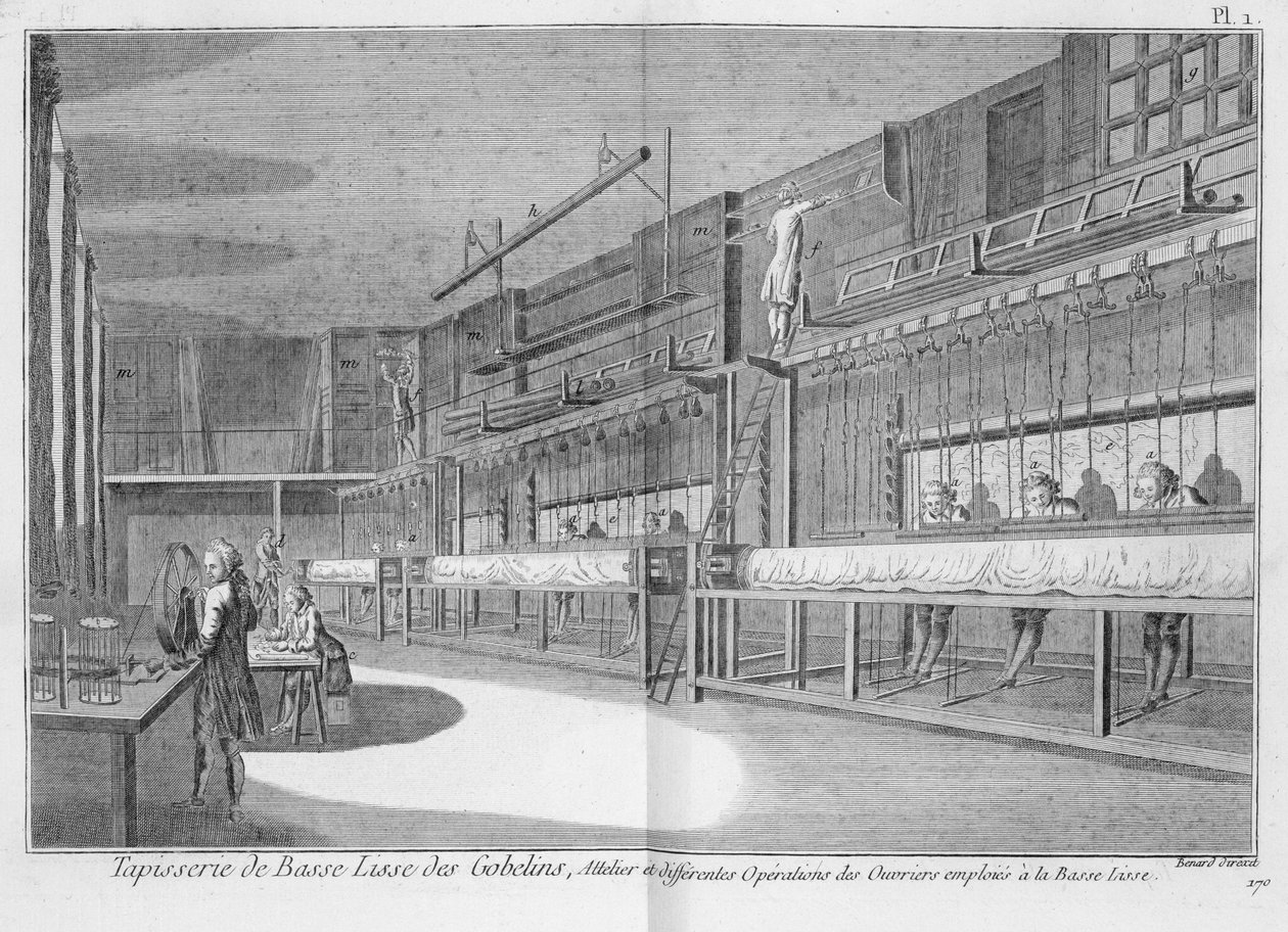 Goblen atölyeleri, Denis Diderot