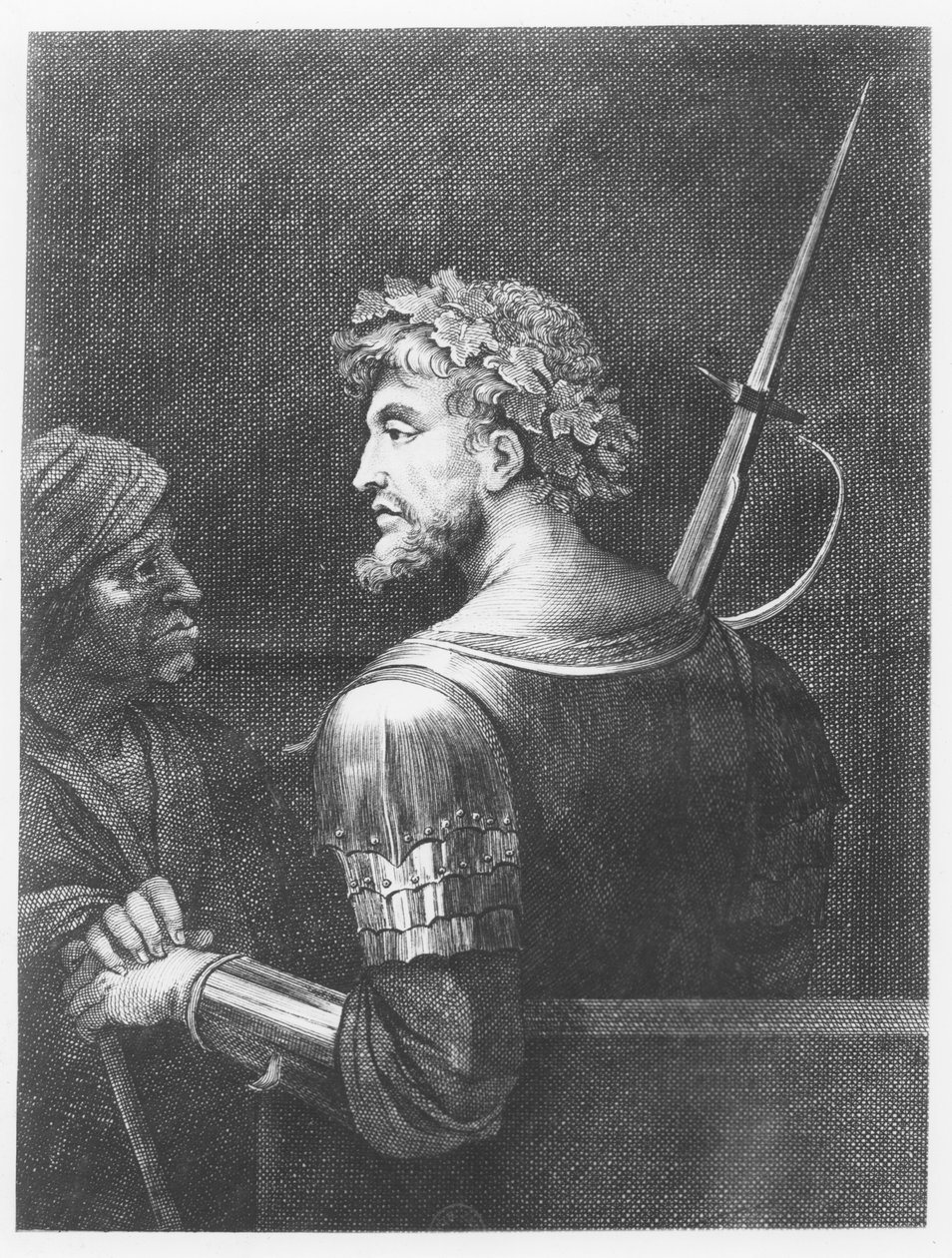 Gonzalo Fernandez de Cordoba (gravür) by French School