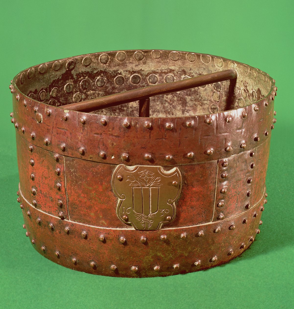 Senlis arması ile tane ölçüsü, 1630 (bakır) by French School