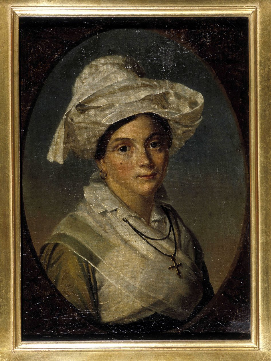 Granvillaise - tuval üzerine yağlıboya, anonim, c. 1840 by French School