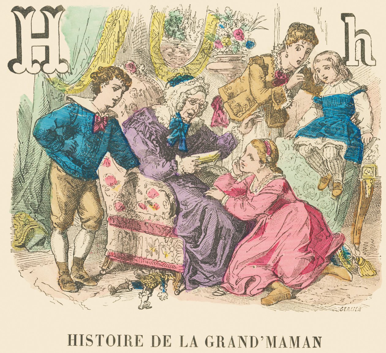 H: Büyükannenin Öyküsü by French School
