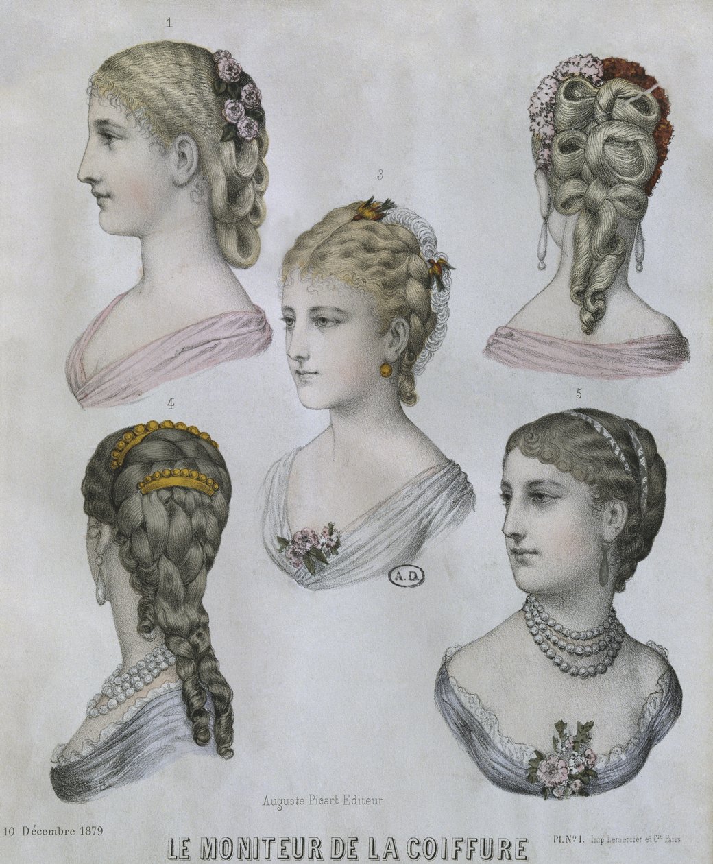 Saç modelleri, Le Moniteur de la Coiffure