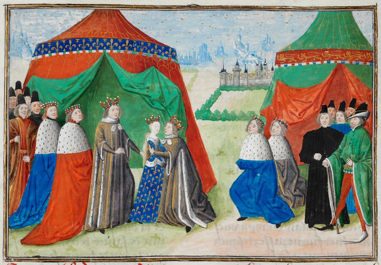 Harley 4380, fol.89 II. Richard, Froissart Chronicles