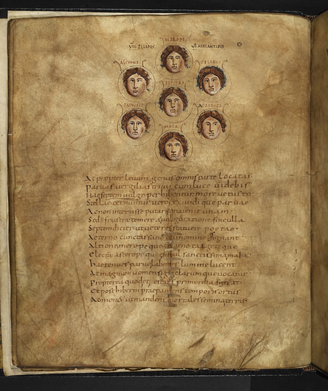 Harley 647, f.4v Marcus Tullius Cicero (parşömen) tarafından 