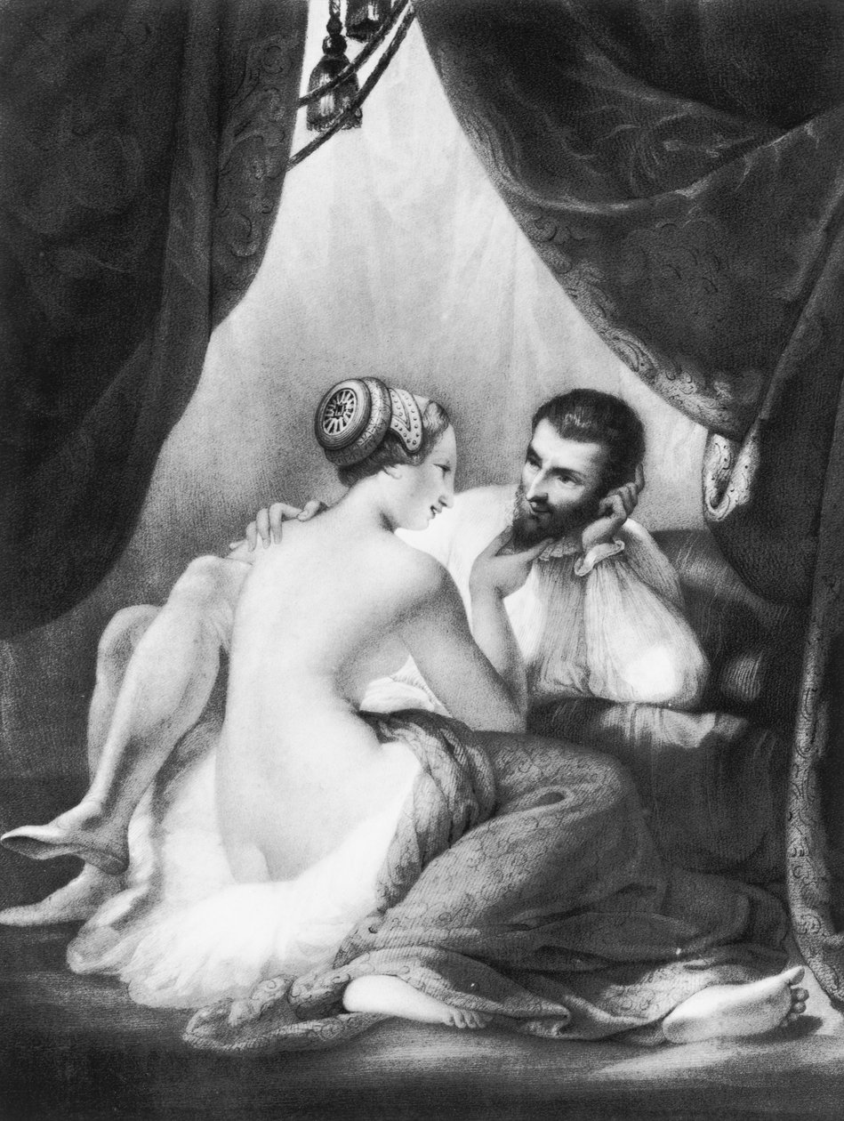 Henri IV (1553-1610), Fransa Kralı ve Metresi Gabrielle d