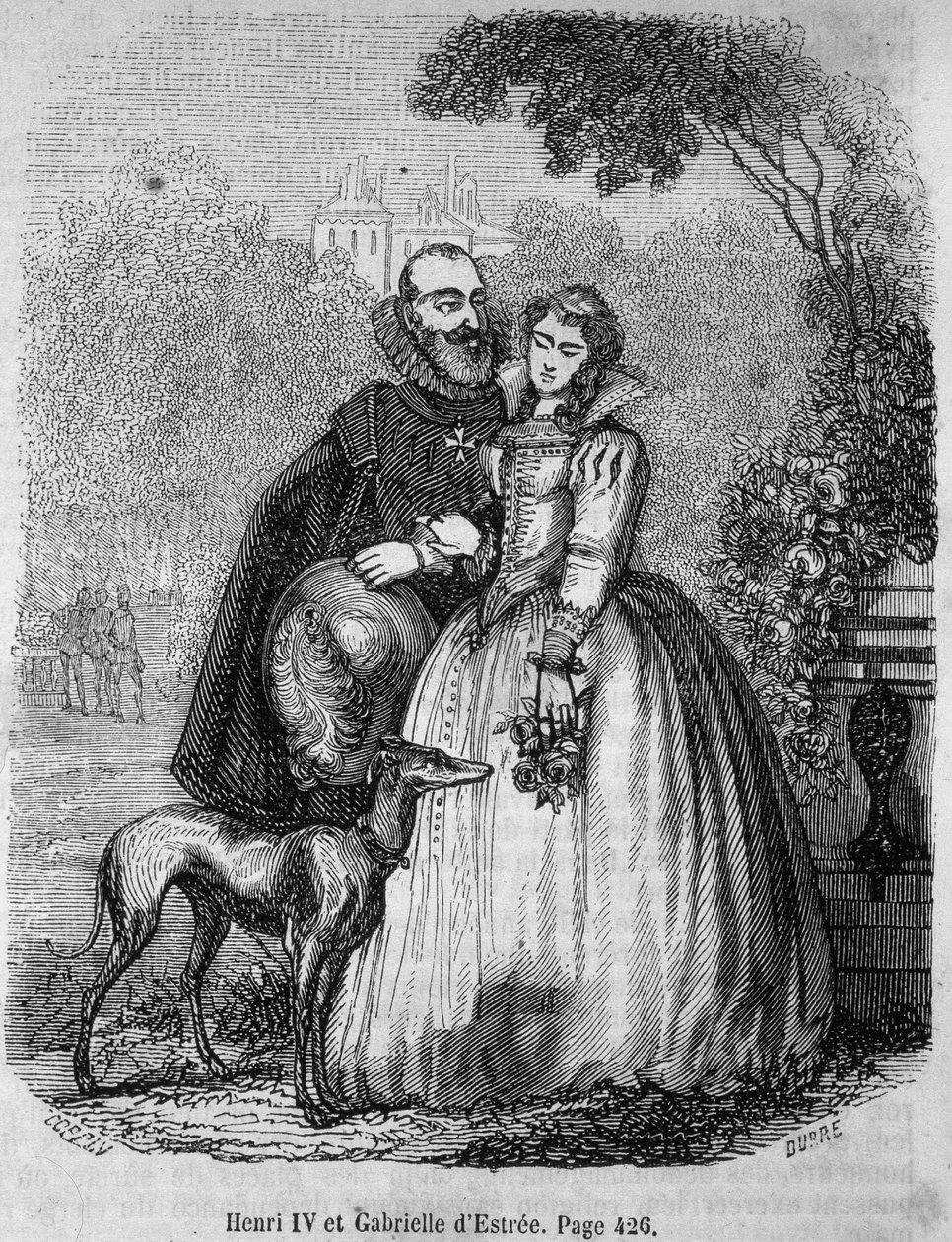 Henri IV (1553 - 1610) ve Gabrielle d