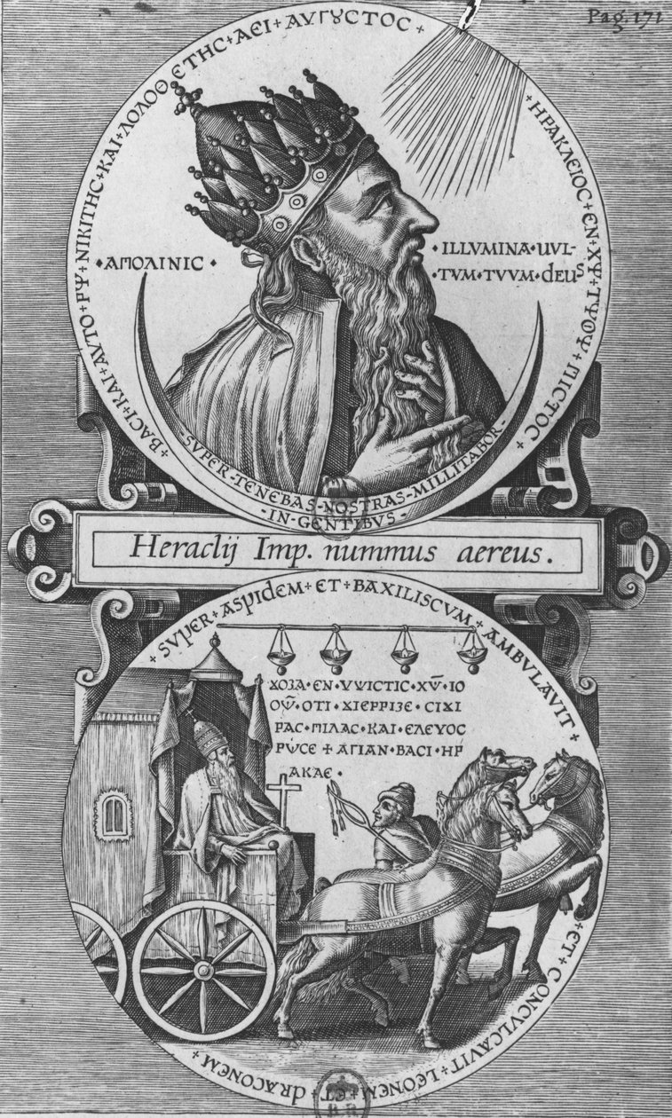 Herakleios (gravür) by French School