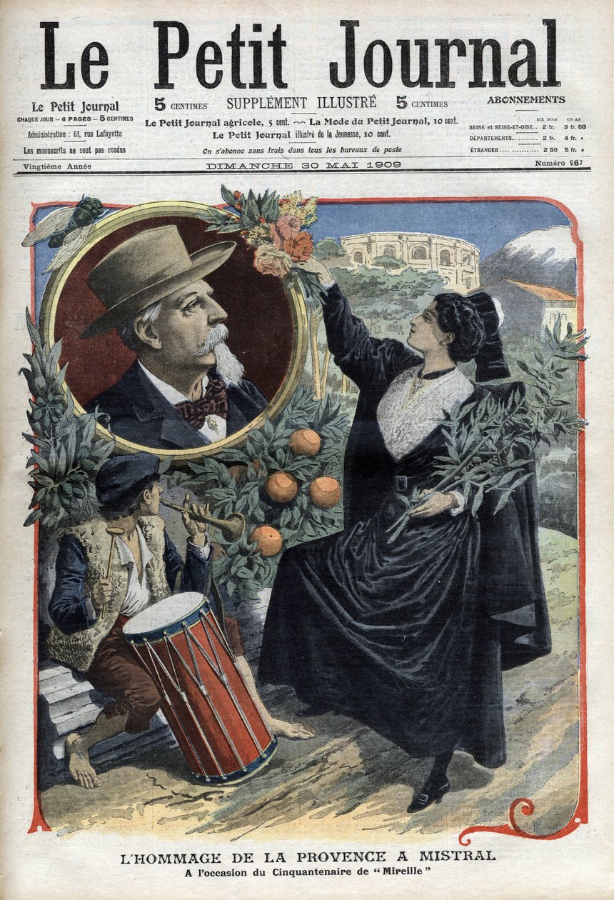 “Mireille”nin ellinci yıldönümü münasebetiyle Frederic Mistral