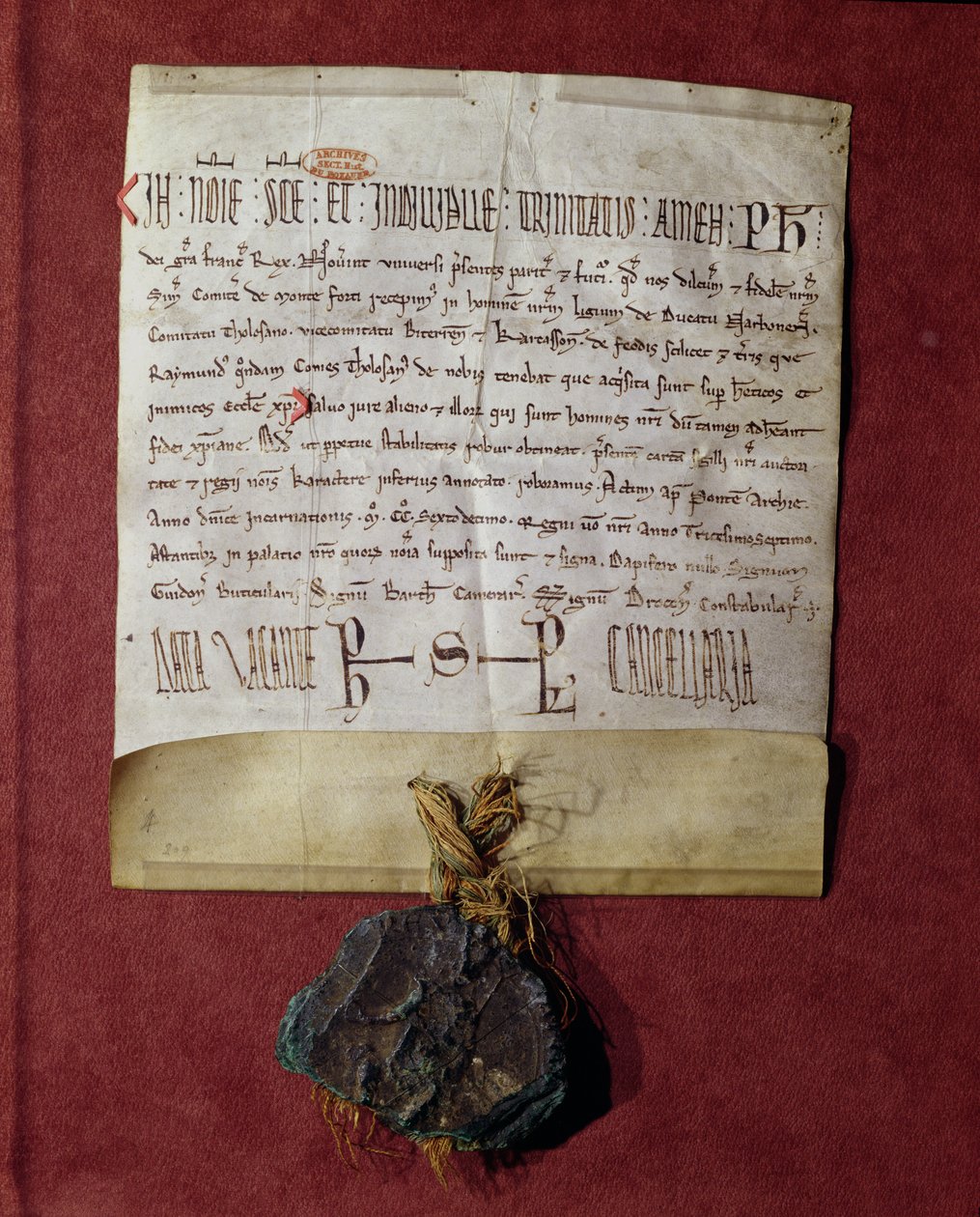 Raymond VI (1197-1249) tarafından el konulan topraklar için Simon de Montfort