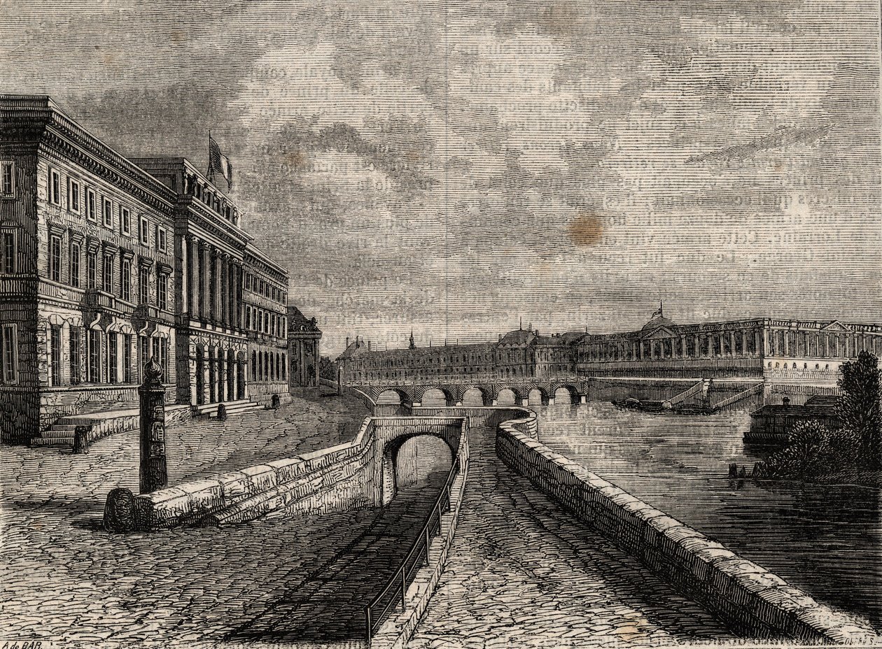 Hotel de la Monnaie - Jacques Antoine Dulaure tarafından “Paris