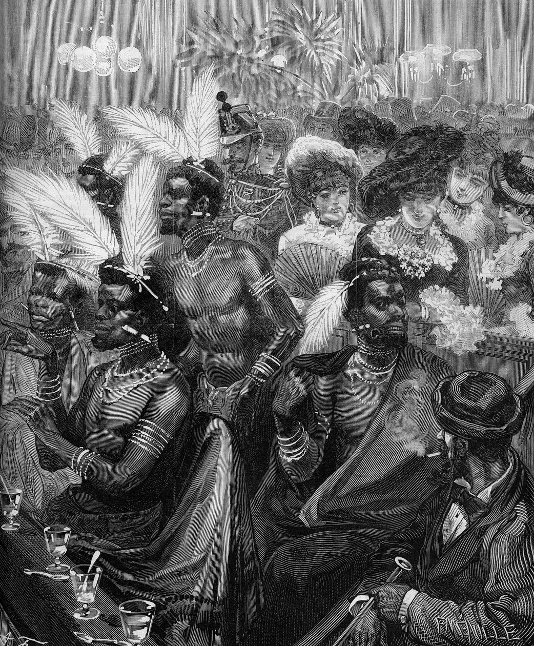 İnsan Hayvanat Bahçesi: Zulu savaşçıları 1879
