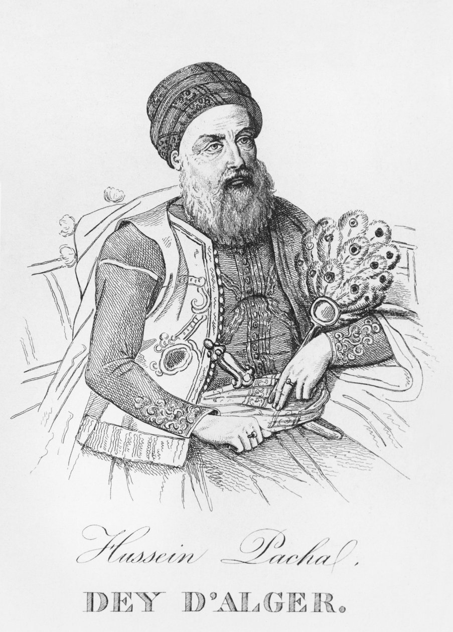 Hüseyin Pacha, Cezayir Dey, c.1830-40 by French School