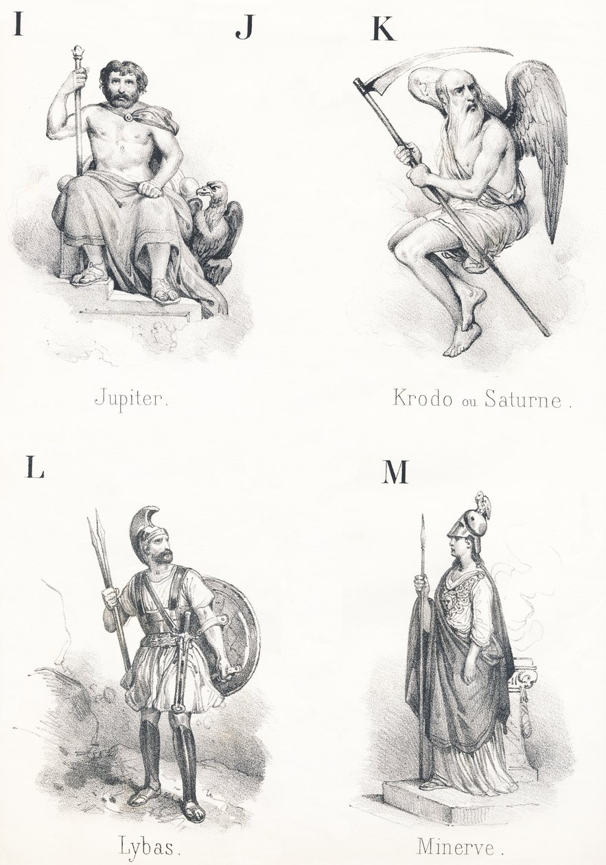 ; Çağrı M: Jüpiter, Krom, Libas, Minerva by French School