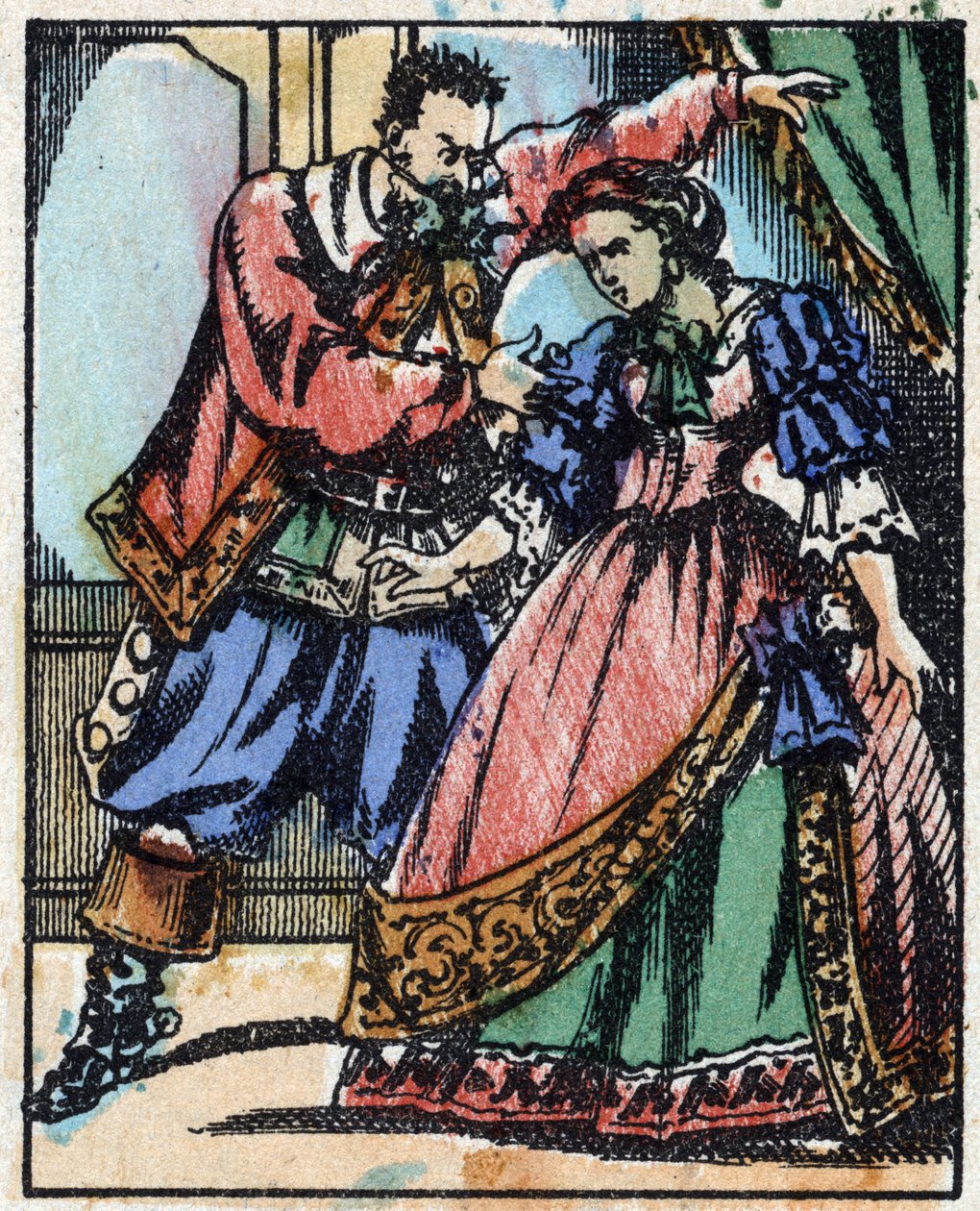 “Mavi Sakal” için İllüstrasyon by French School