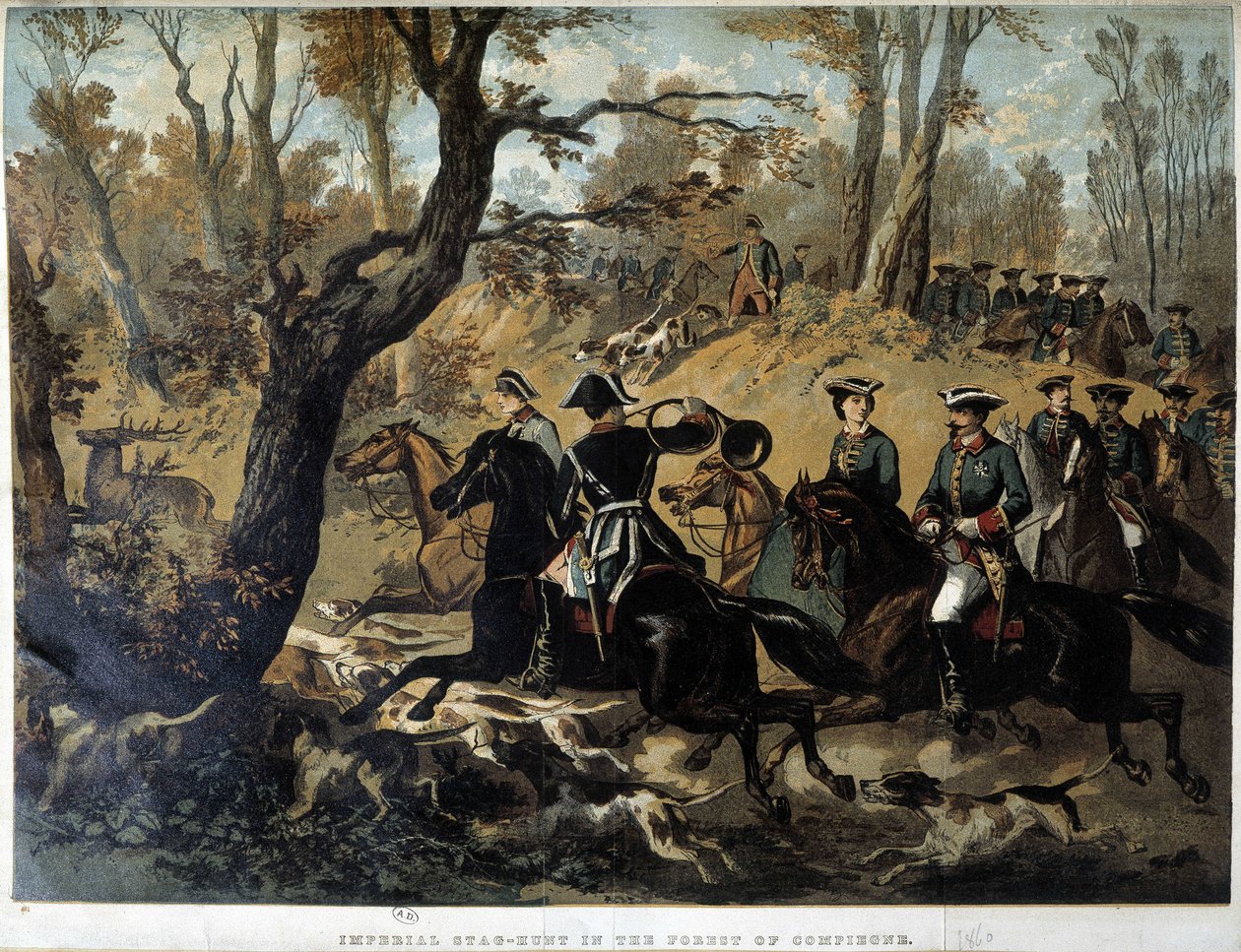 Imperatrice Eugenie et Napoleon III: Compiegne