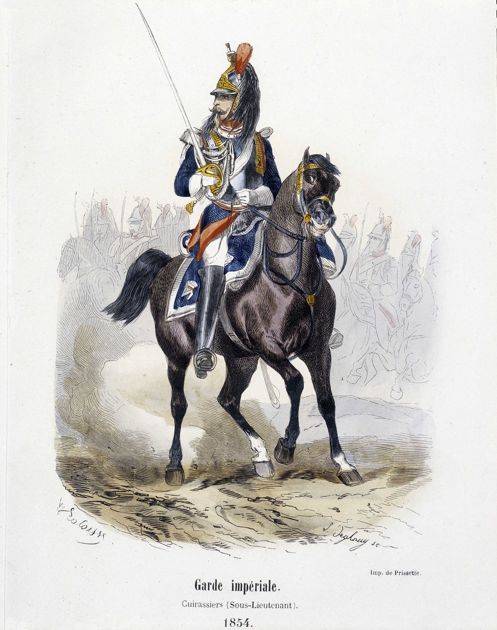 İmparatorluk Muhafızları: 1854