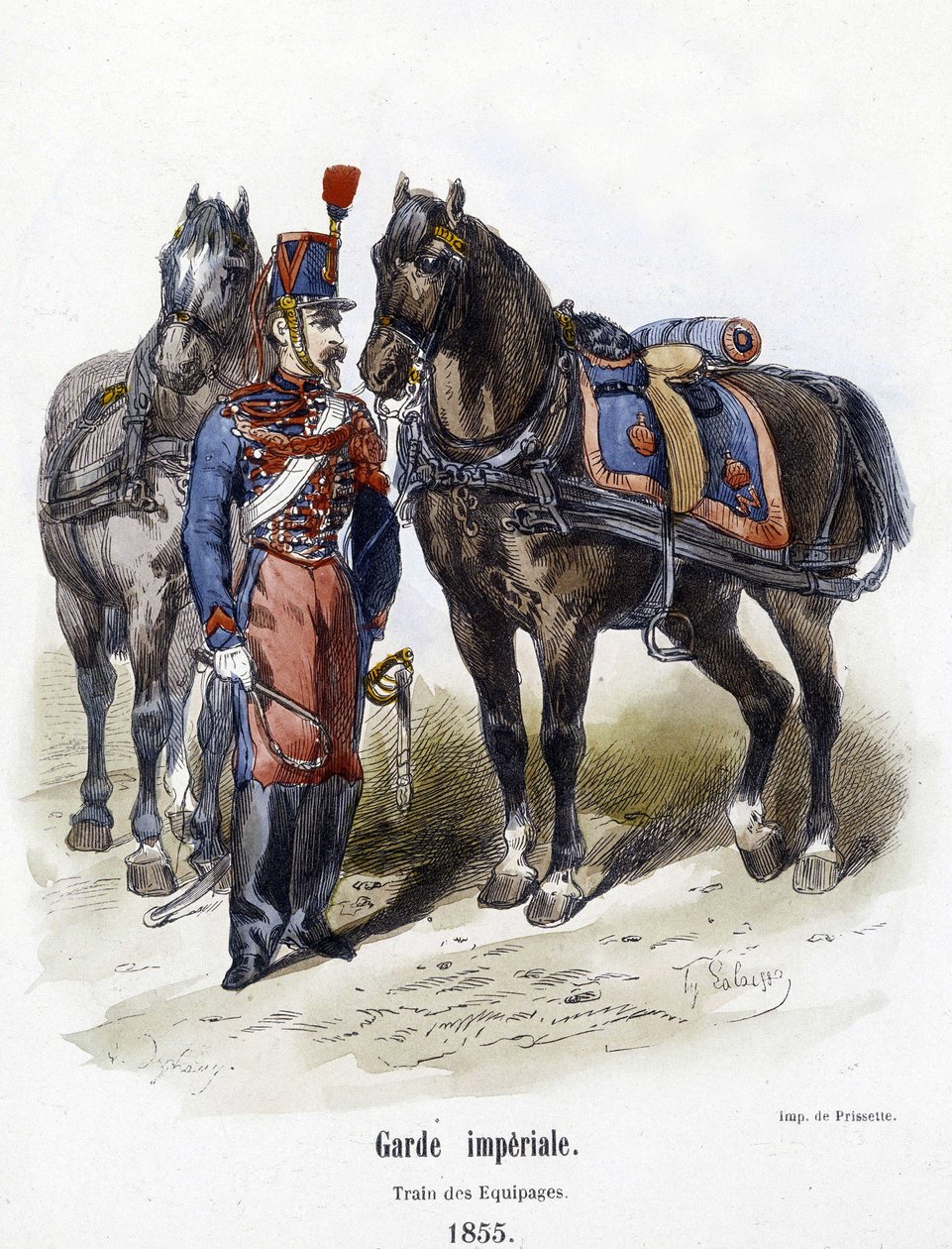 İmparatorluk Muhafızları: 1855