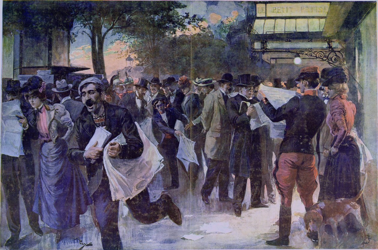 Önemli Haberler, c.1900 by French School