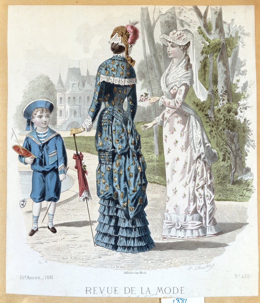 Bir Parkta, Revue de la Mode