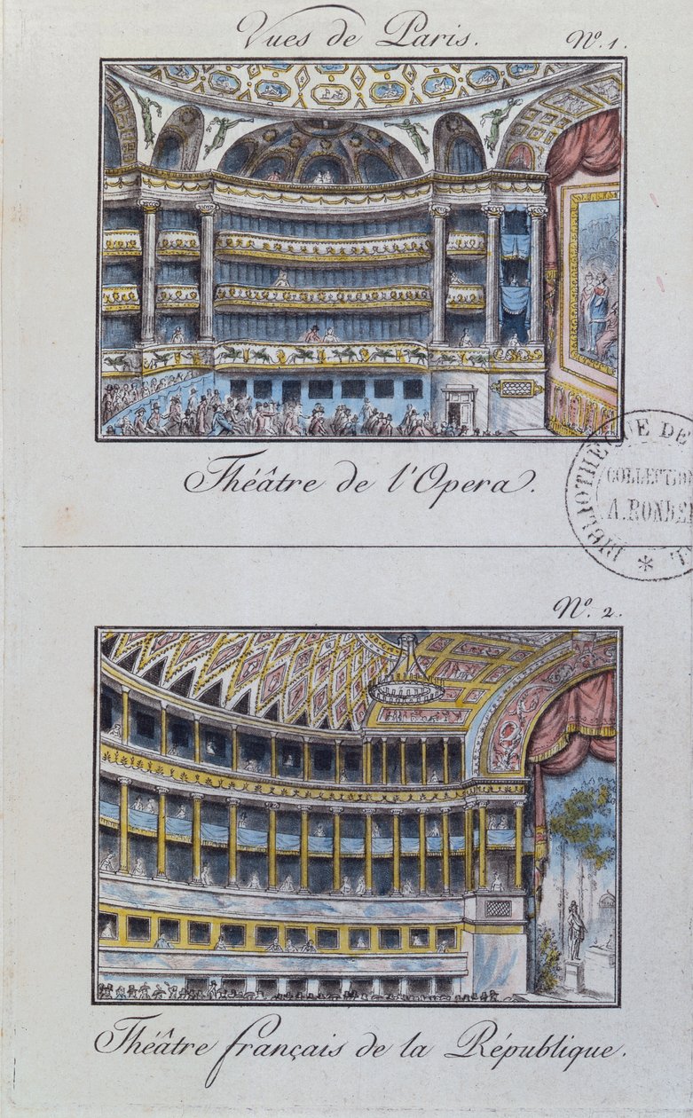 Theatre de lOpera ve Theater de la Comedie Francaise
