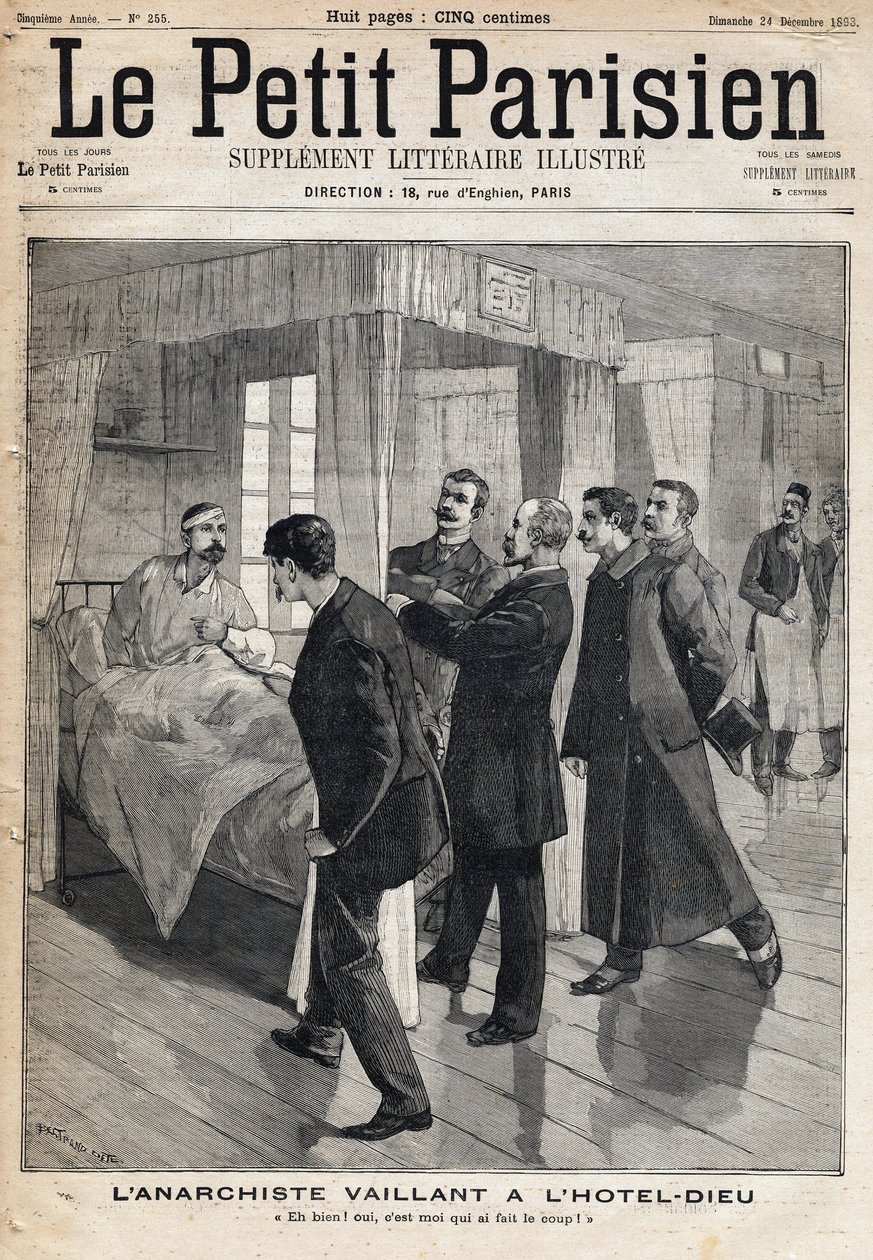 Anarşist Auguste Vaillant