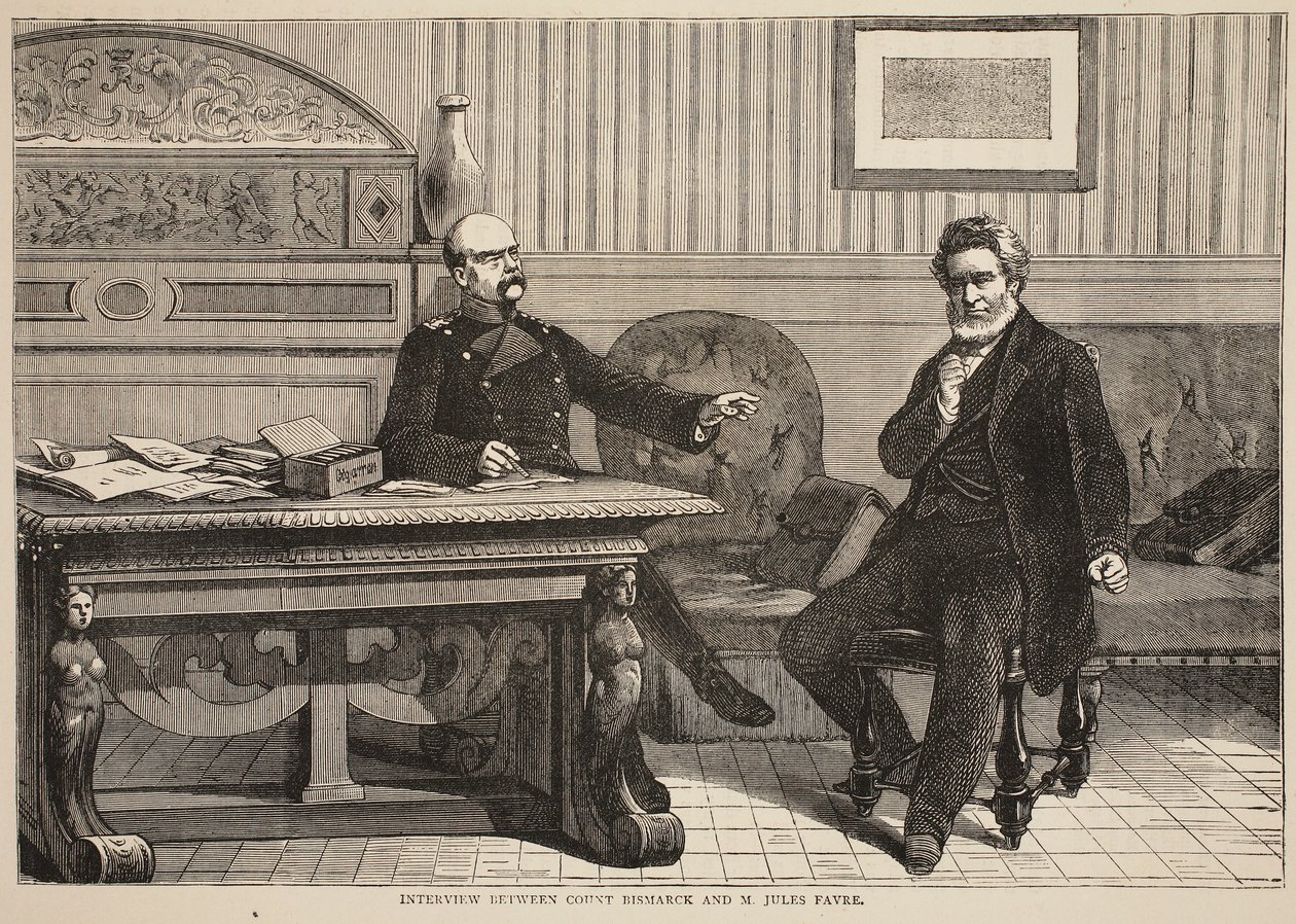 Kont Bismarck ve M. Jules Favre arasındaki röportaj, Eylül 1870, Cassells