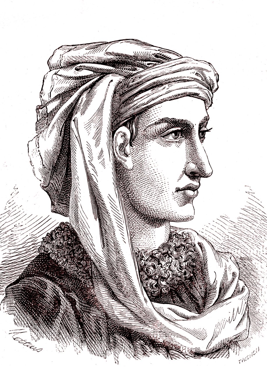 Jacques Coeur, Fransız tüccar, bankacı ve armatör. 1865 (gravür) by French School
