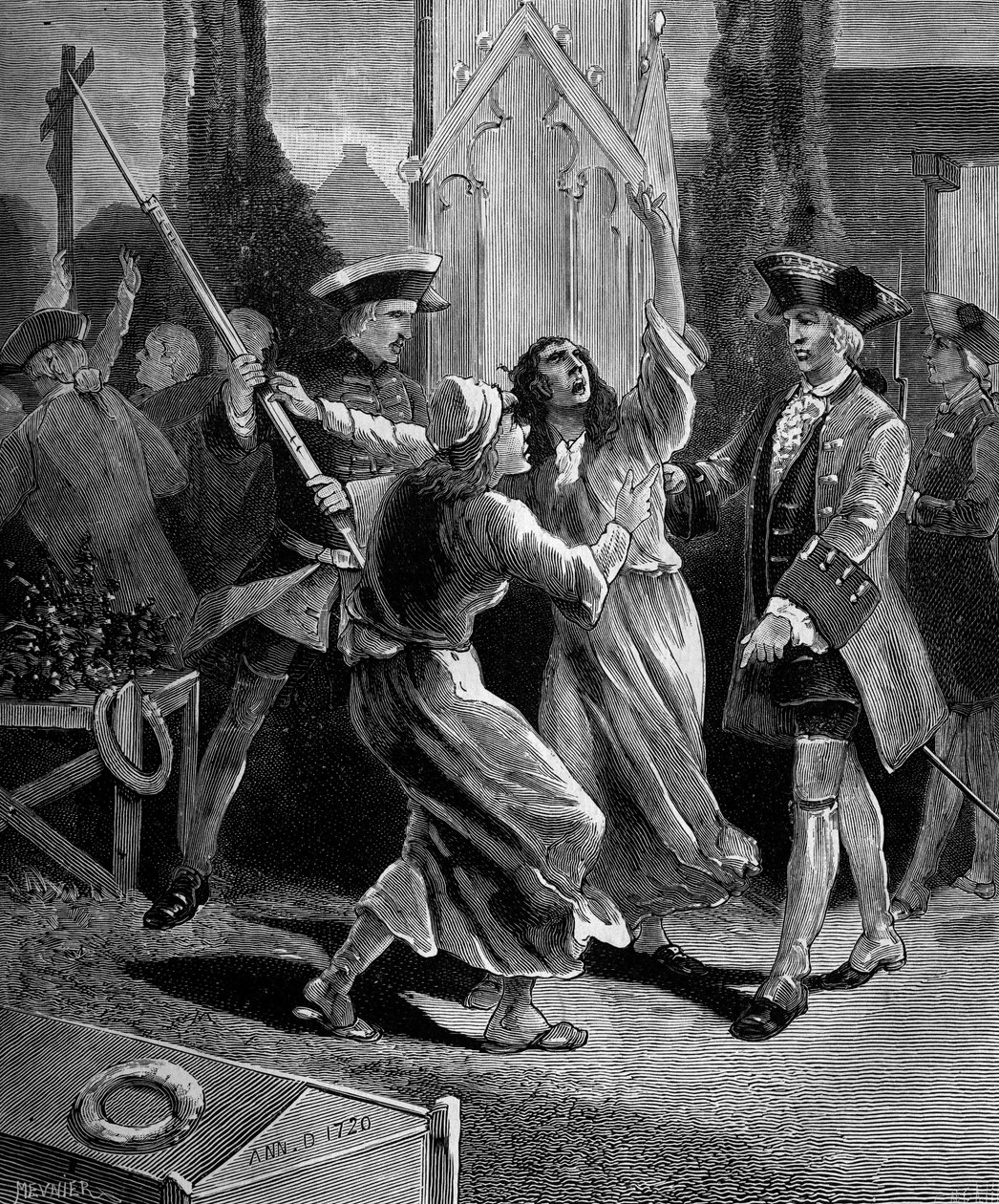 Jansenizm: Konvülsiyonlar (Jansenist fanatikler), Louis XV