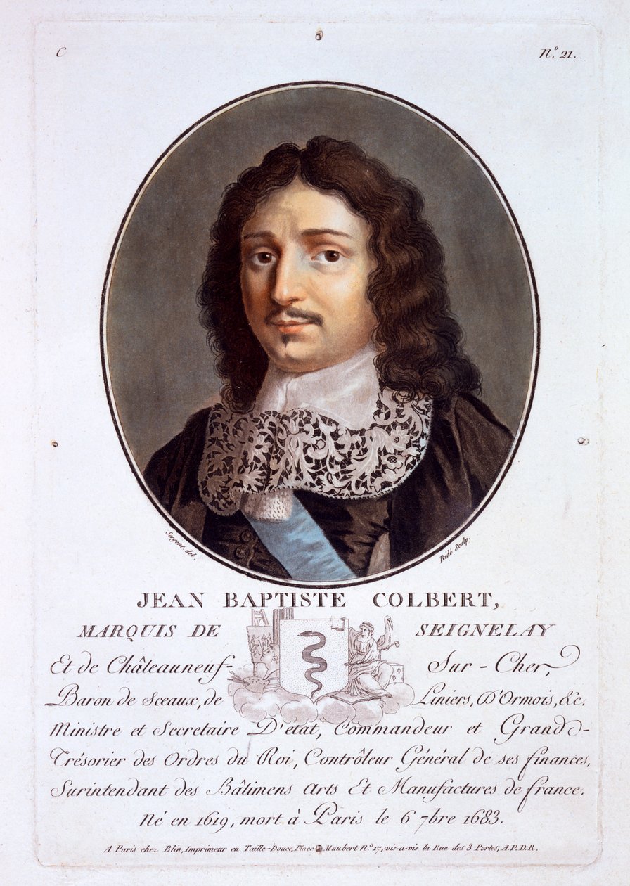Jean-Baptiste Colbert, Marquis de Seignelay, Büyük adamların, şanlı kadınların ve Fransa