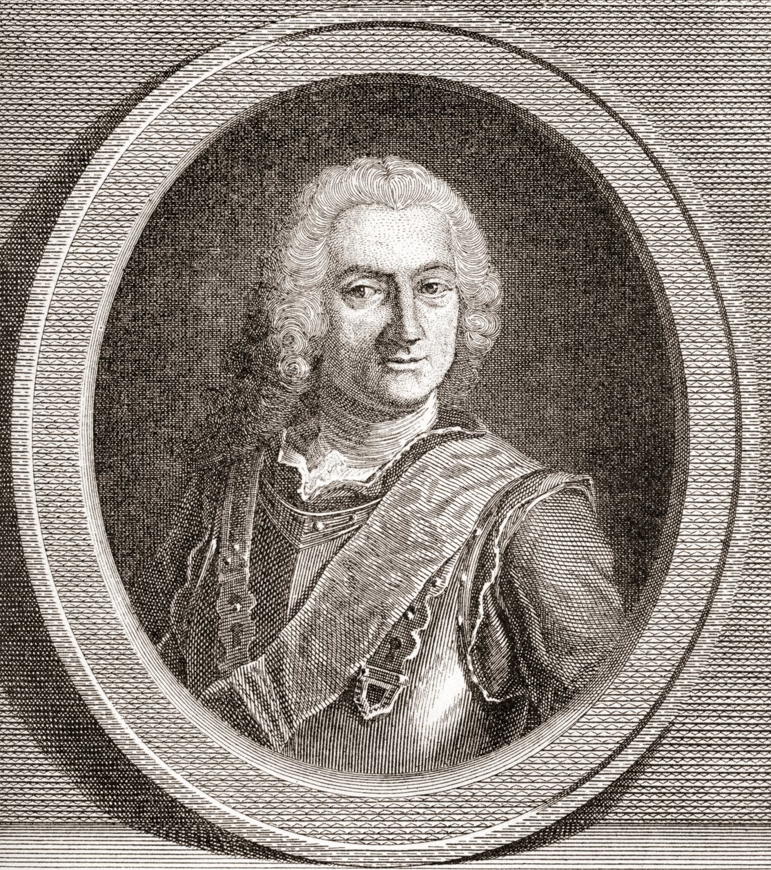 Jean-Baptiste François Desmarets, 1682  1762. Marquis of Maillebois. Marshal of France. From Les Heures Libres published 1908. by French School