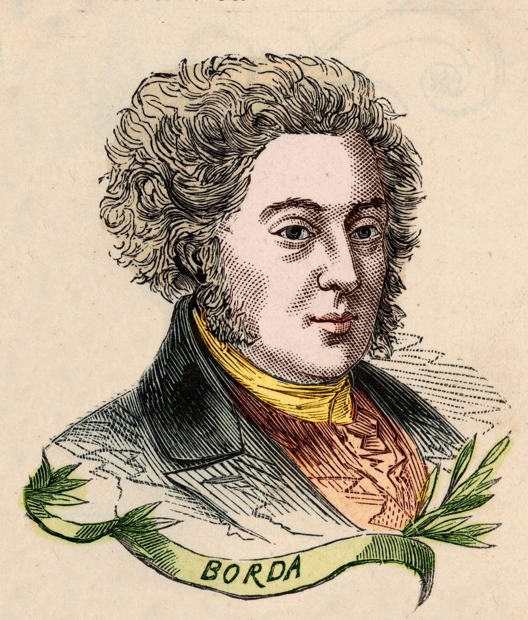 Jean-Charles (Jean Charles) Borda şövalyesi by French School