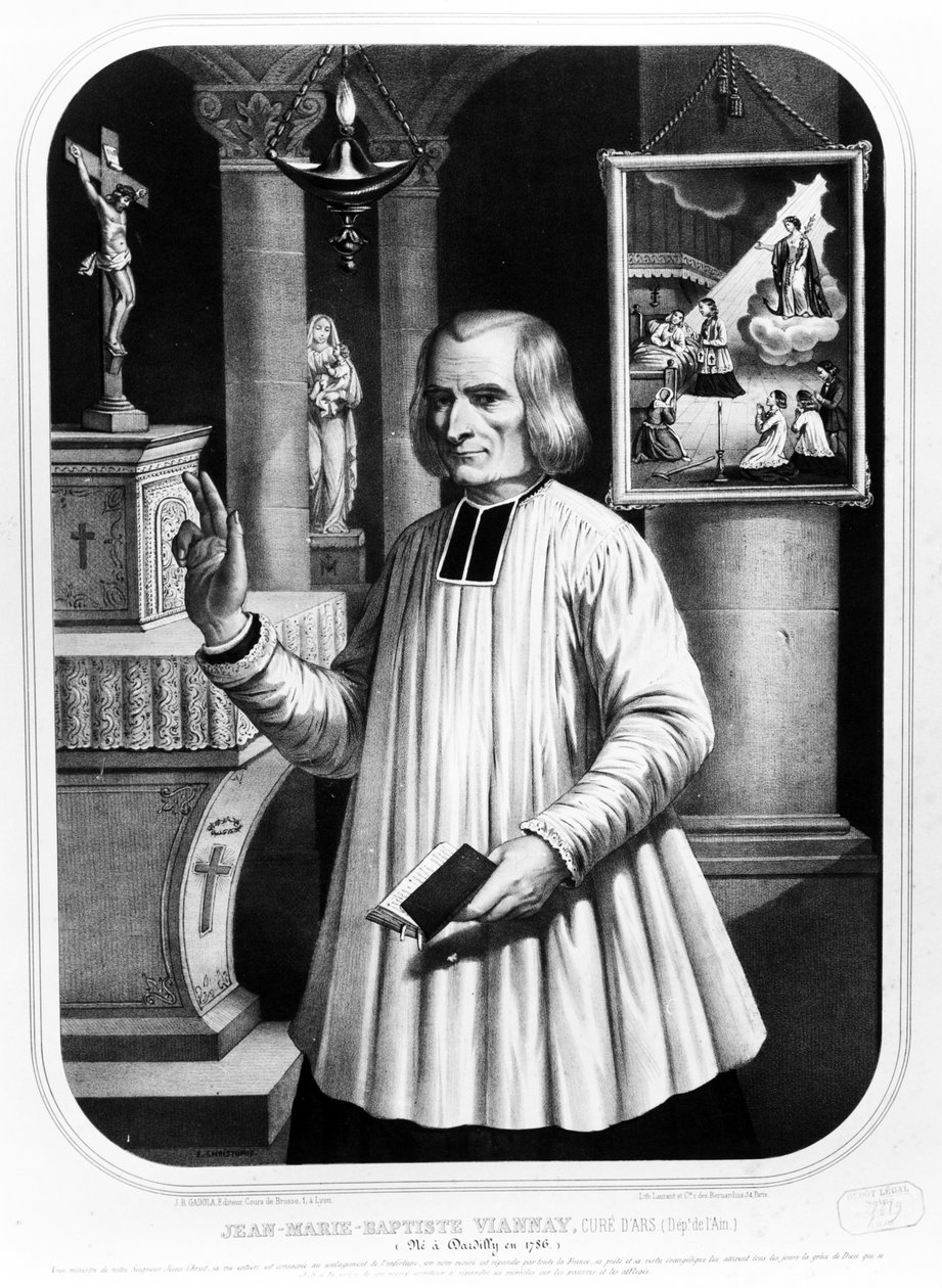 Jean-Marie-Baptiste Vianney by French School