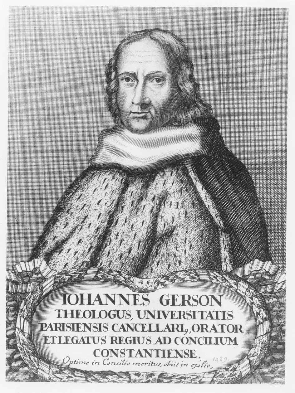 Jean Gerson (gravür) by French School