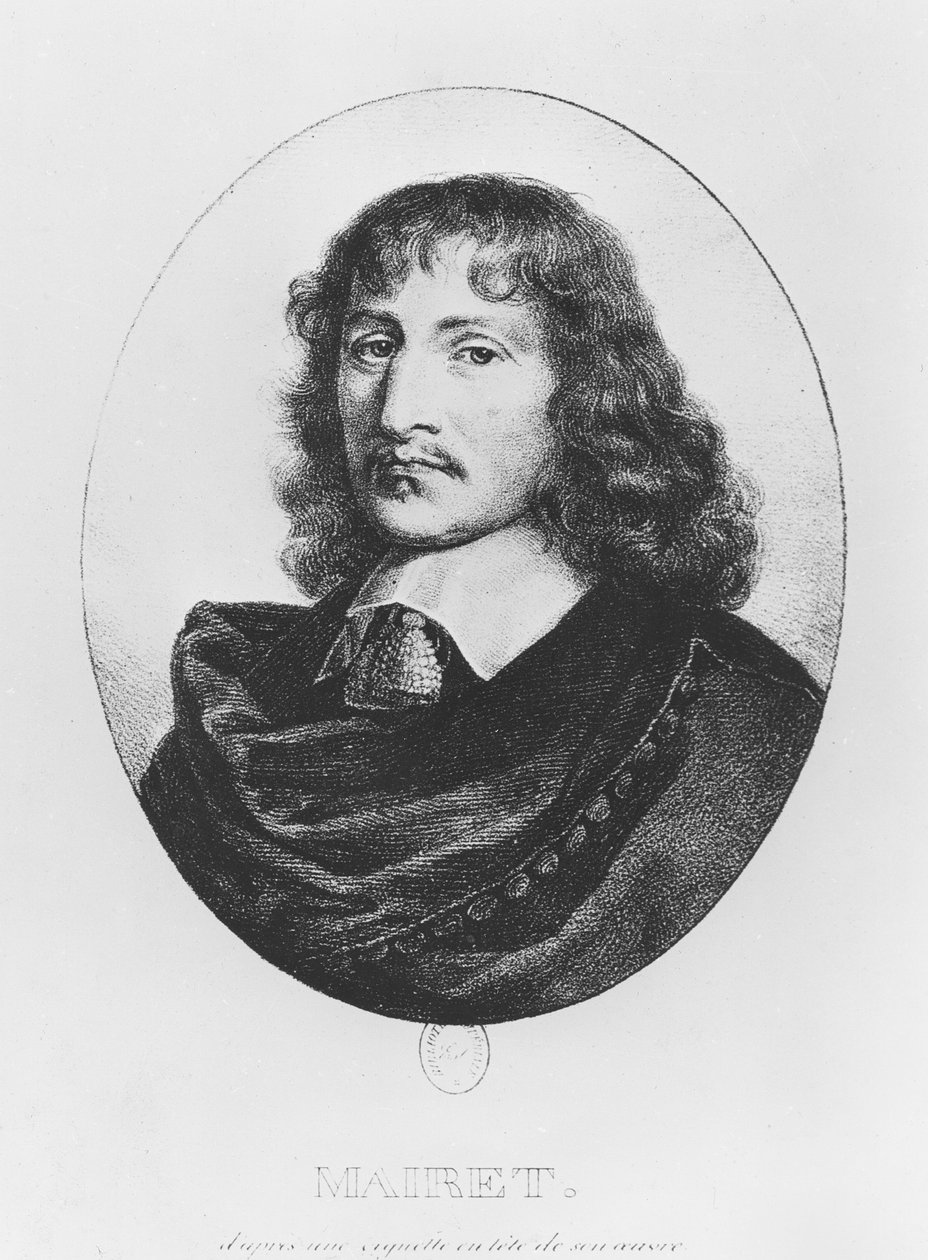 Jean Mairet (gravür) by French School