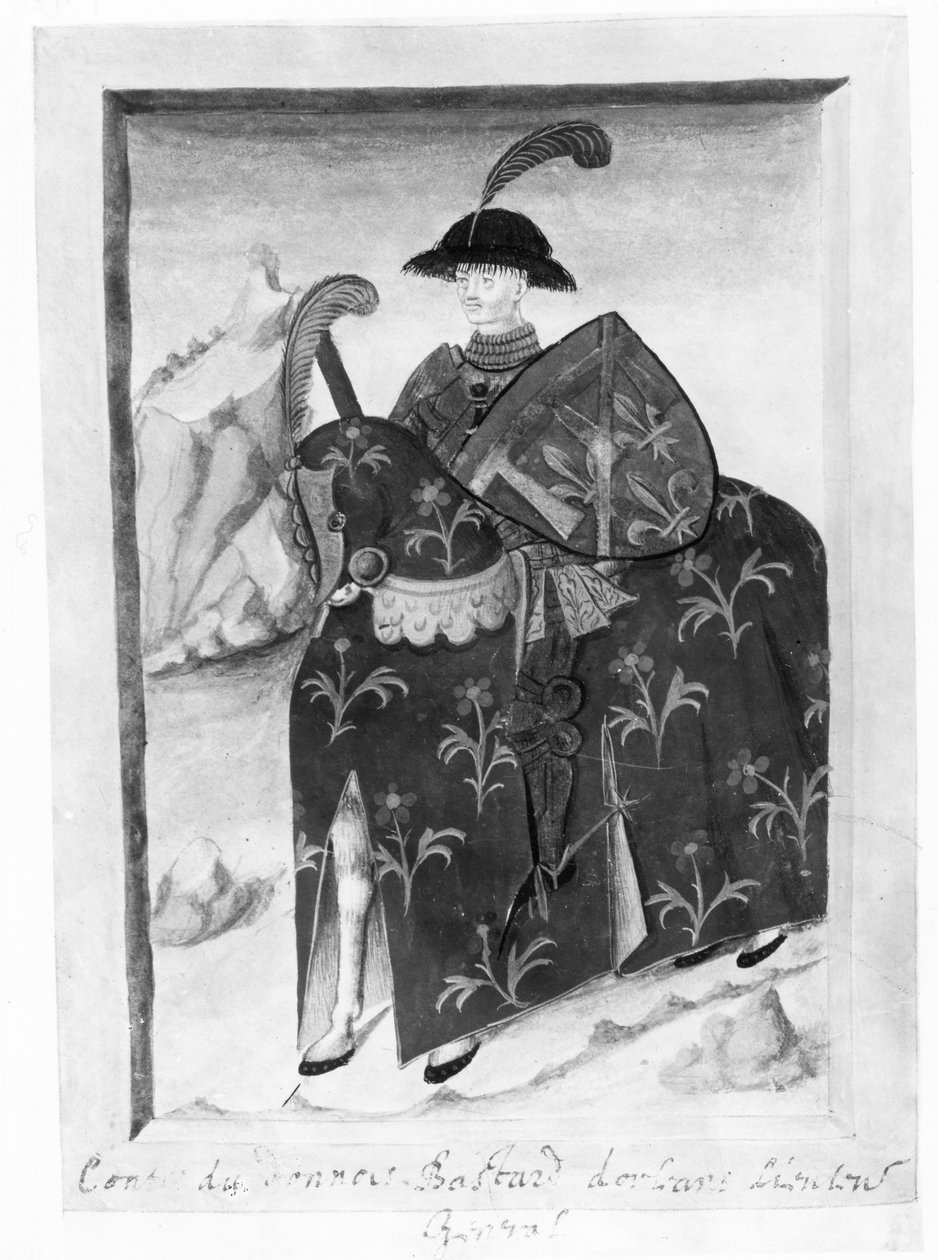 Jean de Dunois, Orleans Piçi (lito) by French School