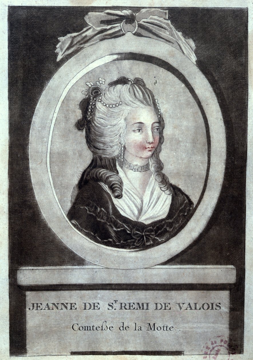 Jeanne de Valois-Saint-Remy (1756-91), Kontes de La Motte, c.1786 by French School