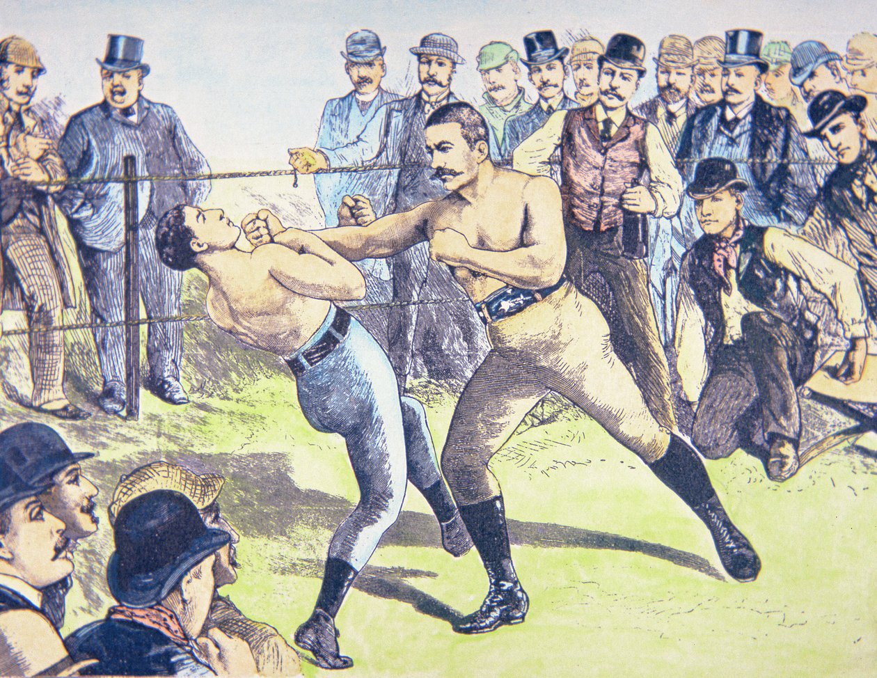 John L. Sullivan - Charlie Mitchell 10 Mart