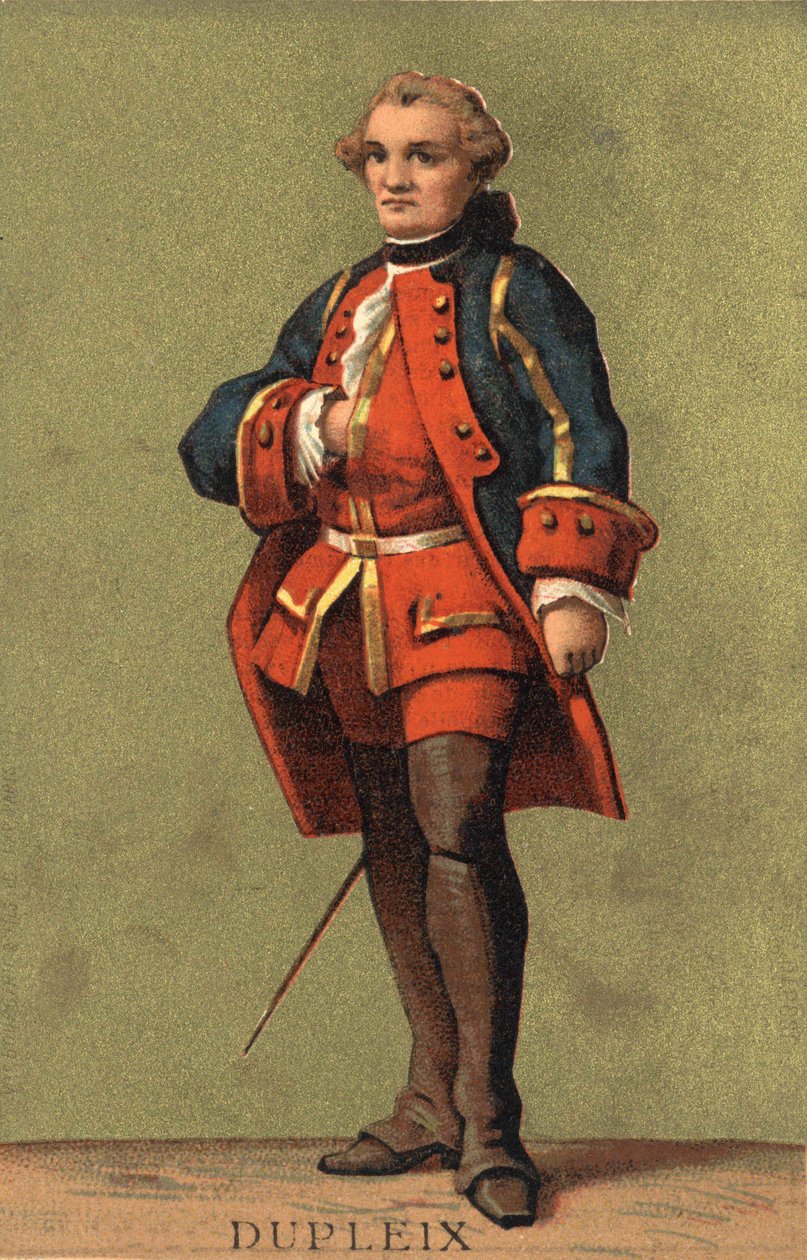 Joseph François Dupleix (1697-1763), Fransız sömürge yöneticisi. by French School