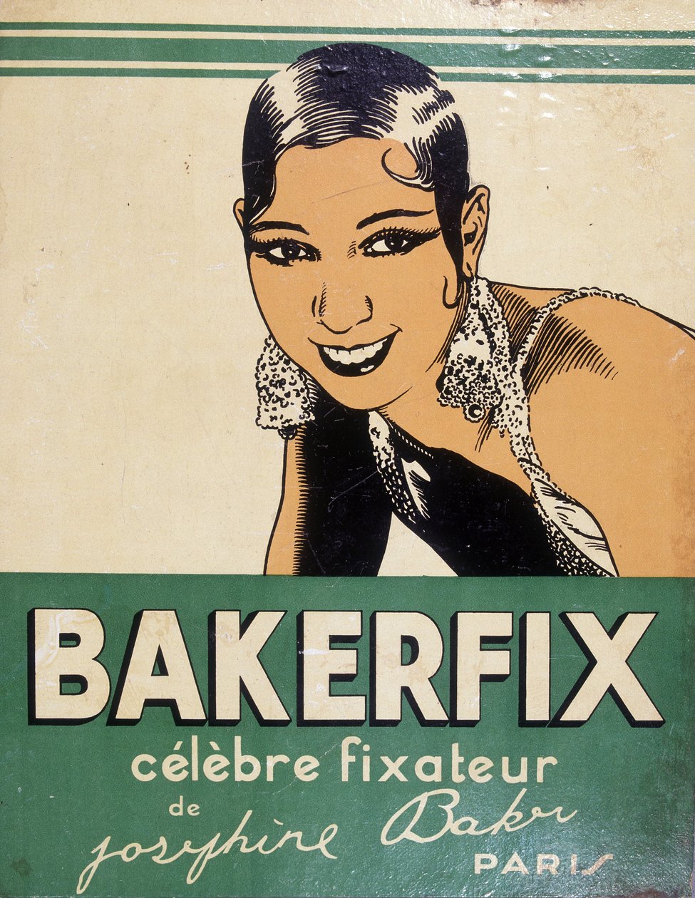 Josephine Baker - Bakerfix reklamı: “” Josephine Baker