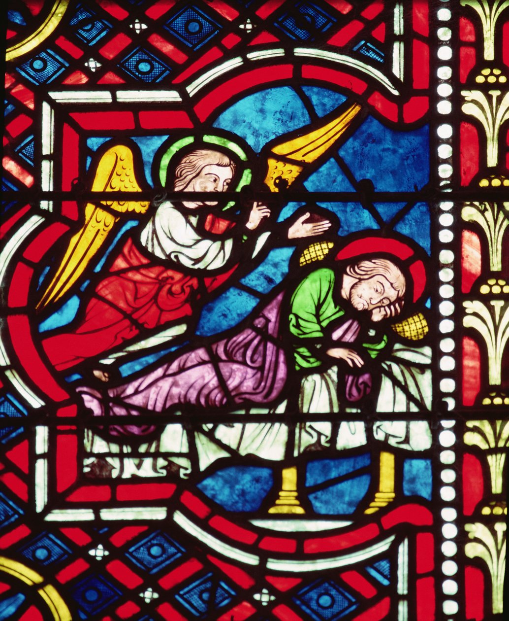 Josephs Dream, 13. yüzyıl by French School