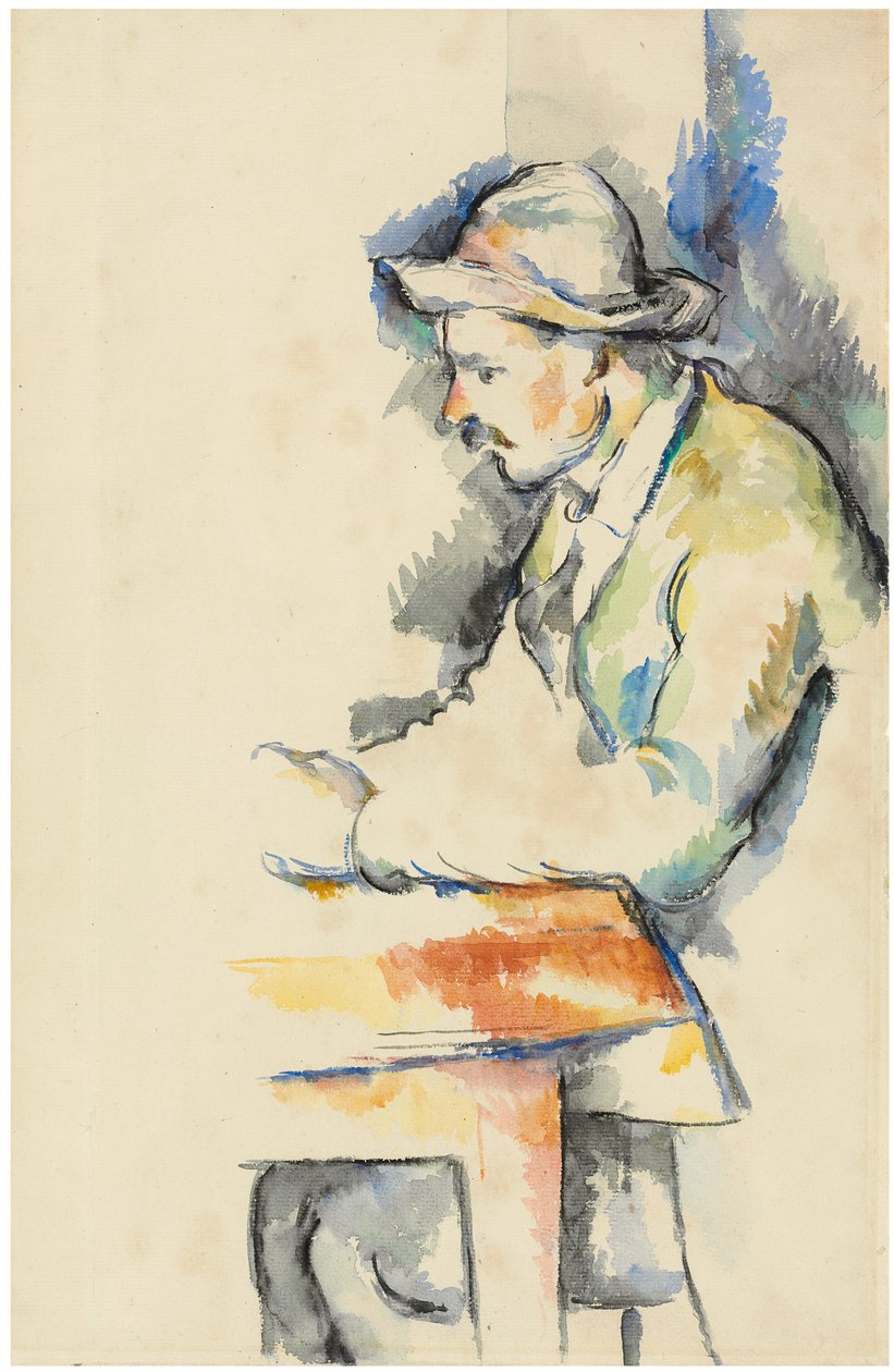Kart Oyuncusu, c.1896 by French School