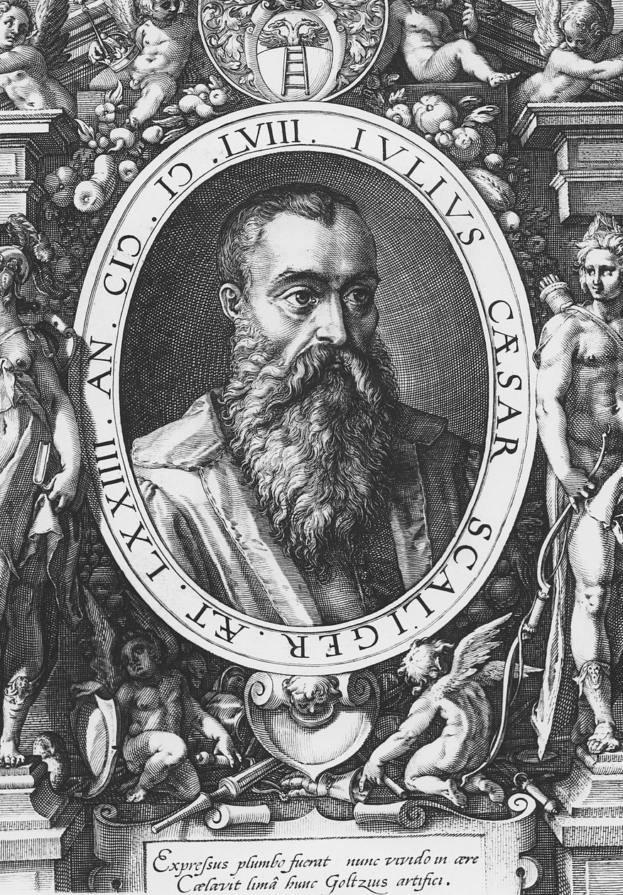 Julius Caesar Scaliger (gravür) by French School