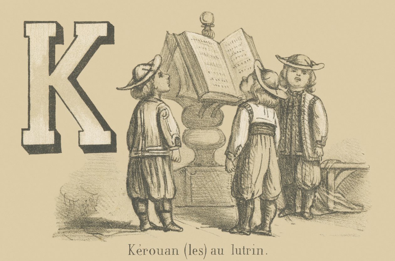 K: Kerouan (les) kürsüde by French School