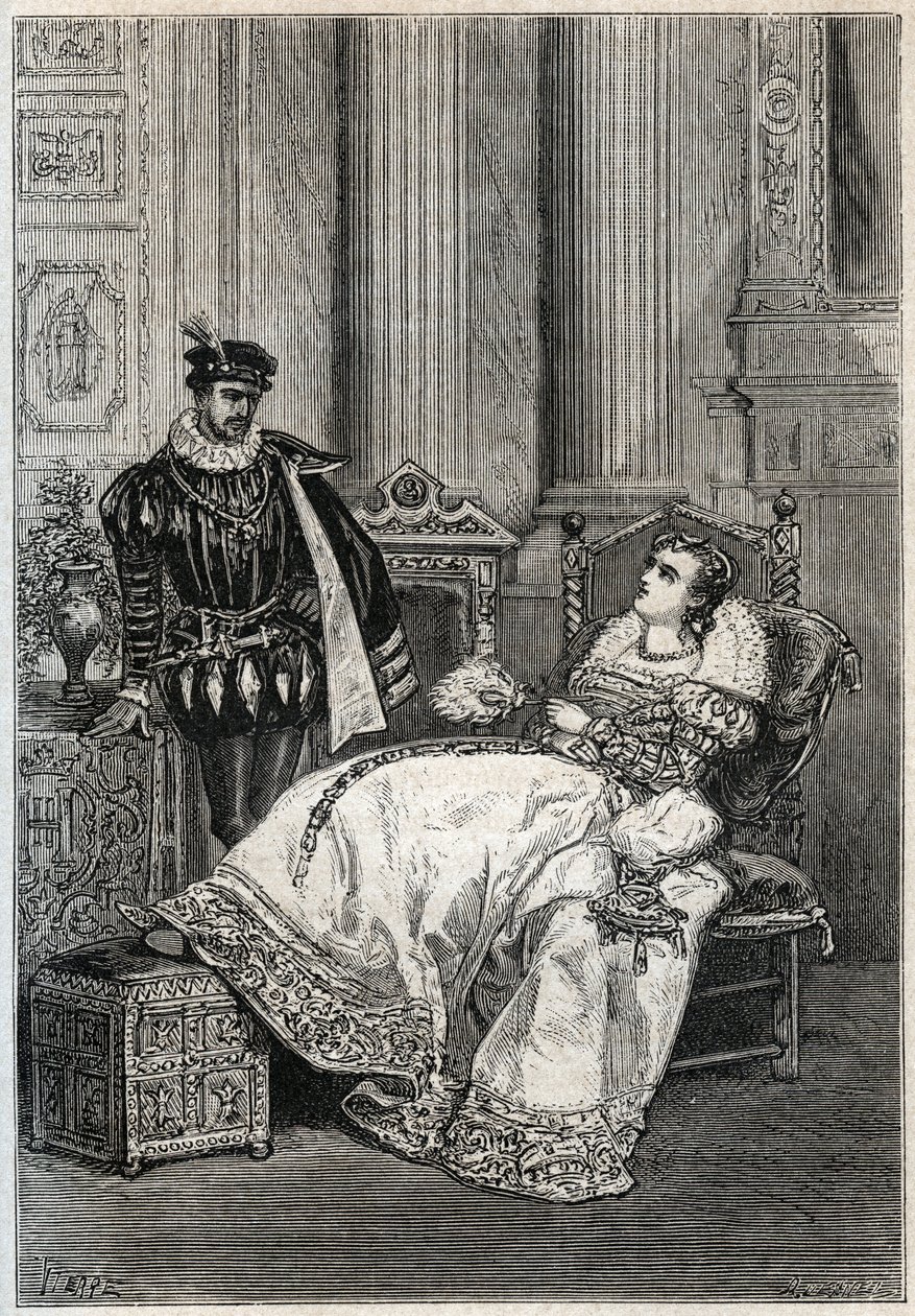 Kral II. Henry (1519-1559) ve Diane de Poitiers (1499-1566) - Fransa Kralı II. Henry ve Diane de Poitiers - Jules Michelet