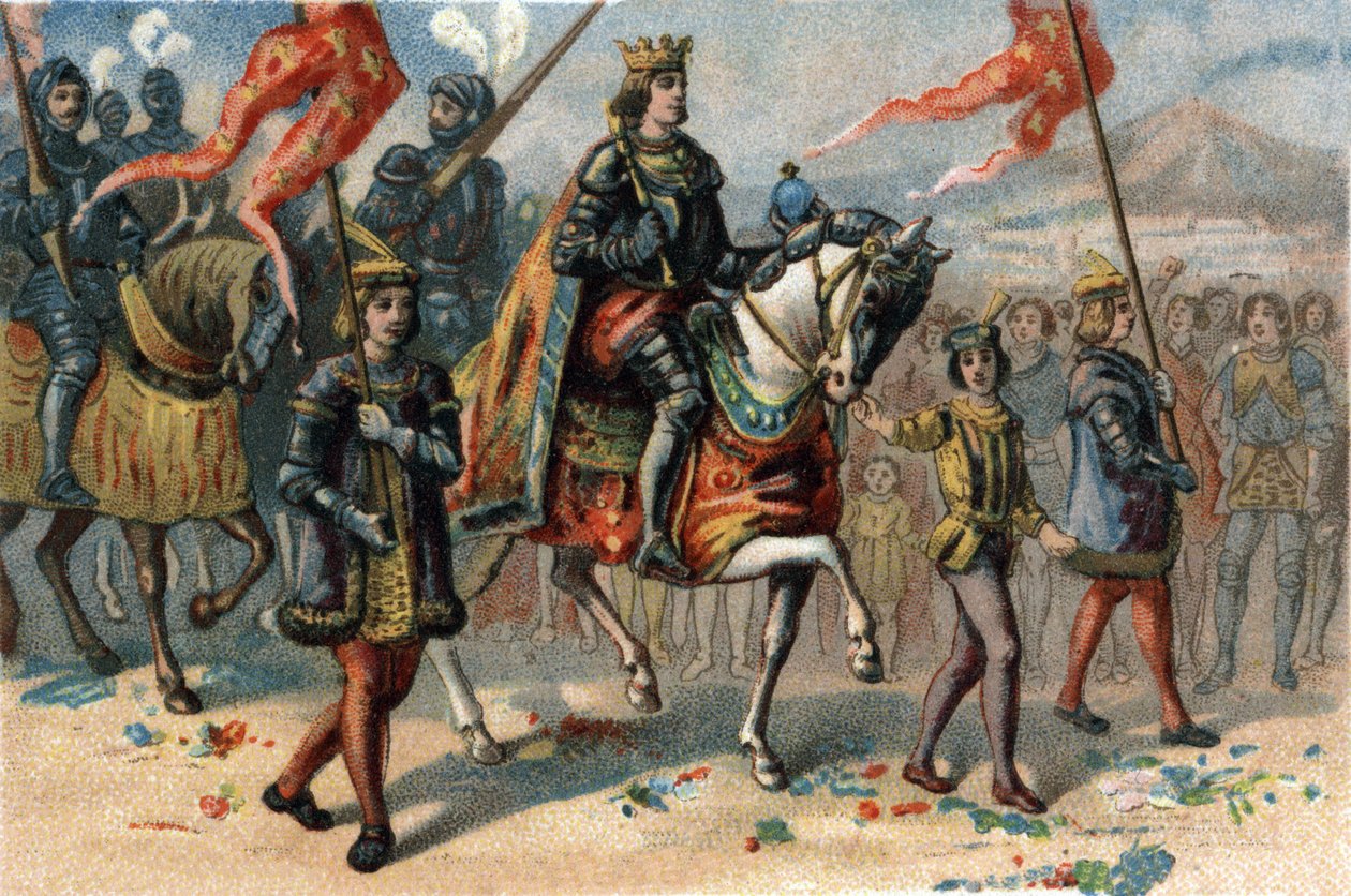 Fransa Kralı VIII. Charles (1470-1498) 22 Şubat