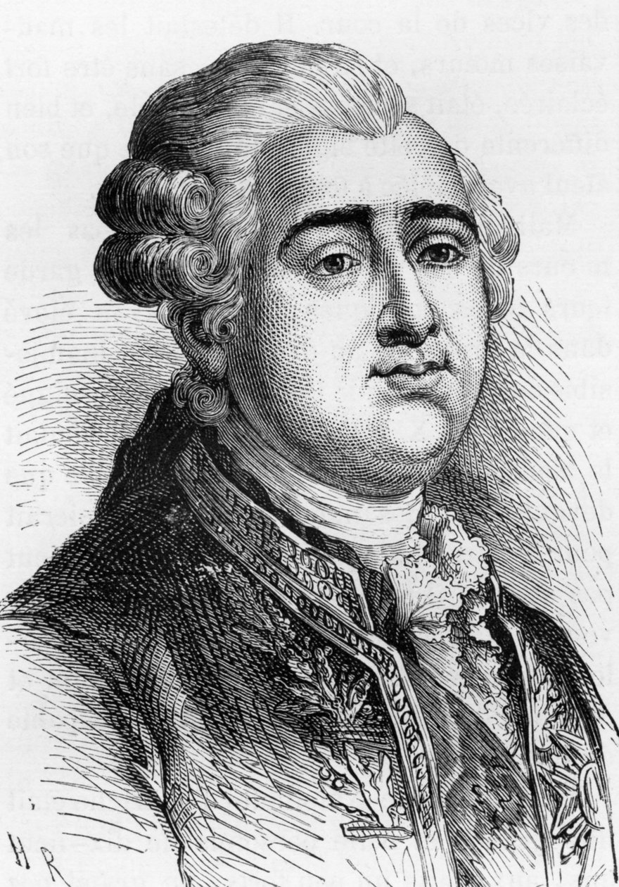 Fransa Kralı XVI.Louis (1754-1793) by French School