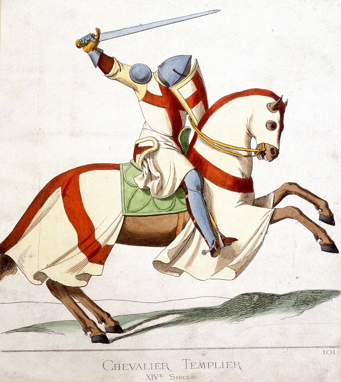 tapınak Şövalyesi by French School